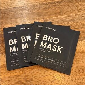 4 Hydrogel Face Mask Set “Bro Mask” by Jaxon Lane